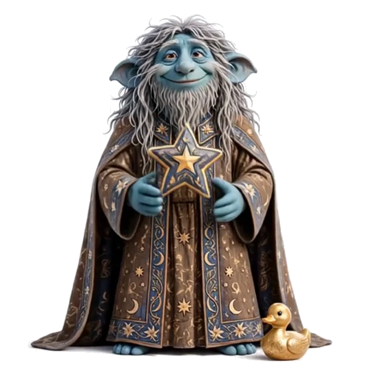 Ubu, the golden-star guardian — your host